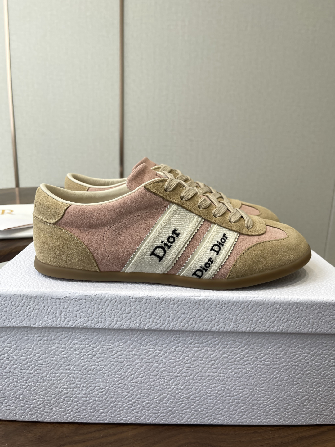Dior Two-Tone Suede Retro Trainers