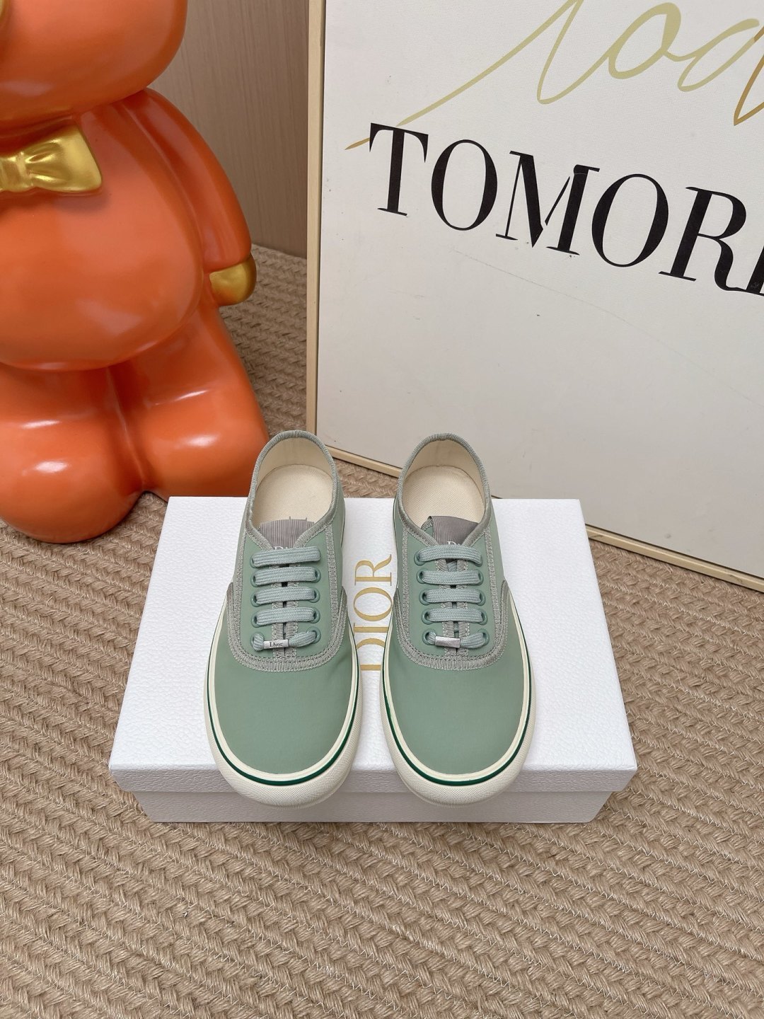 Dior Gradient Oblique Canvas Sneakers