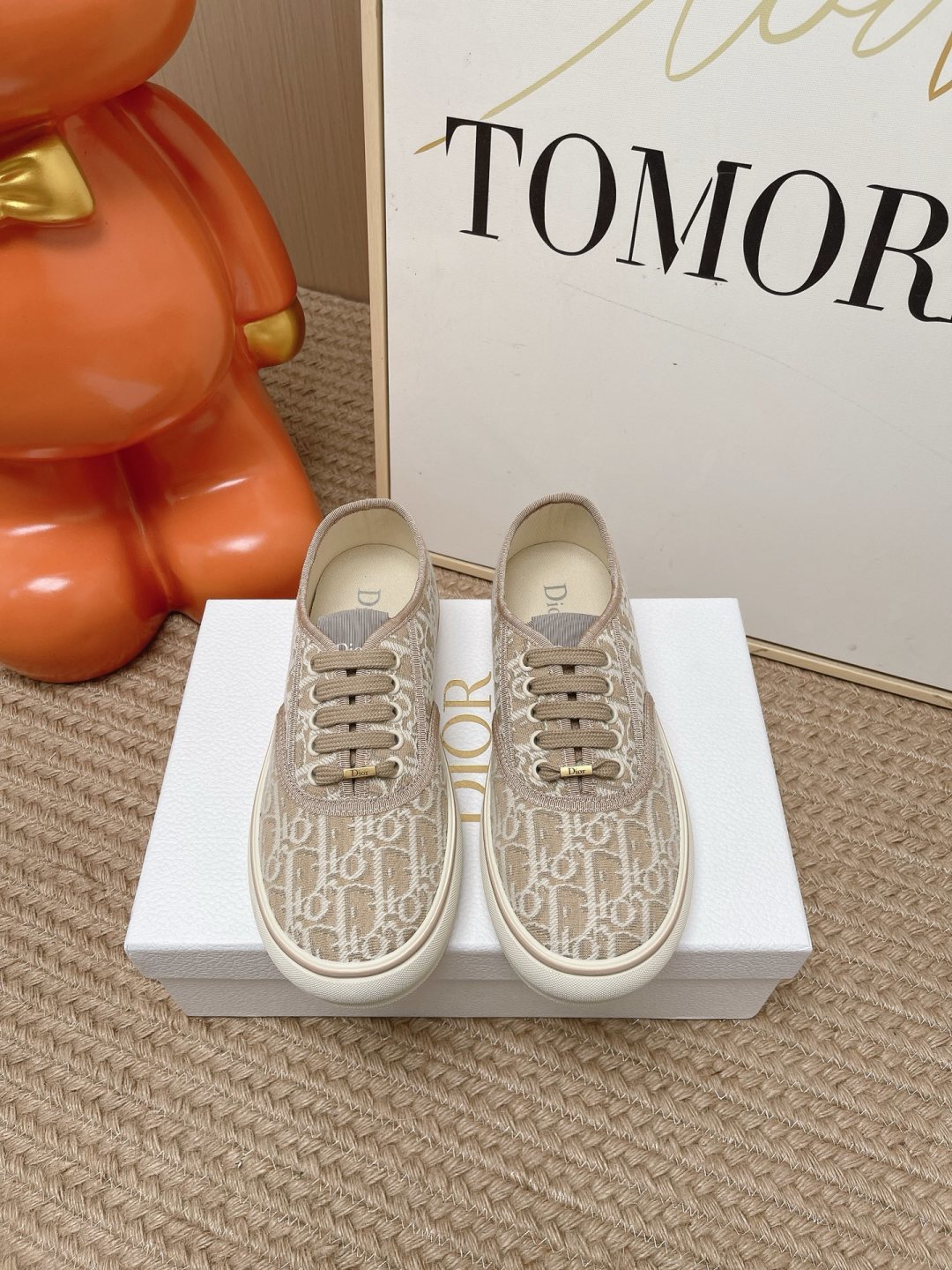 Dior Gradient Oblique Canvas Sneakers