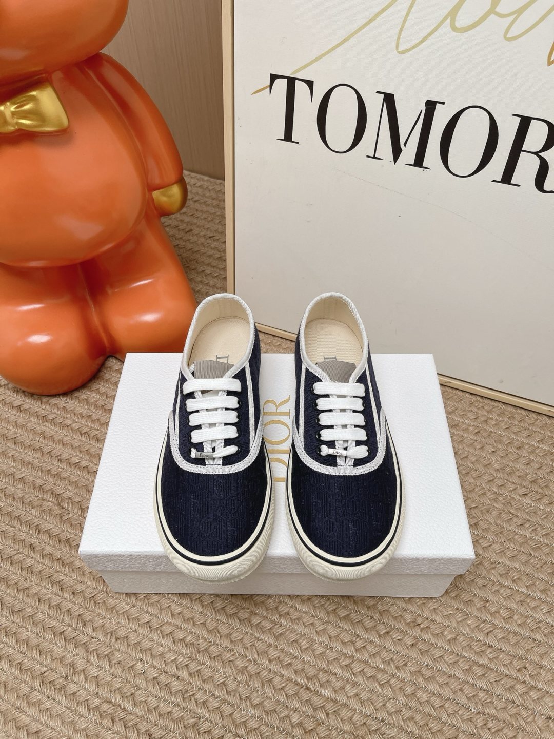 Dior Gradient Oblique Canvas Sneakers