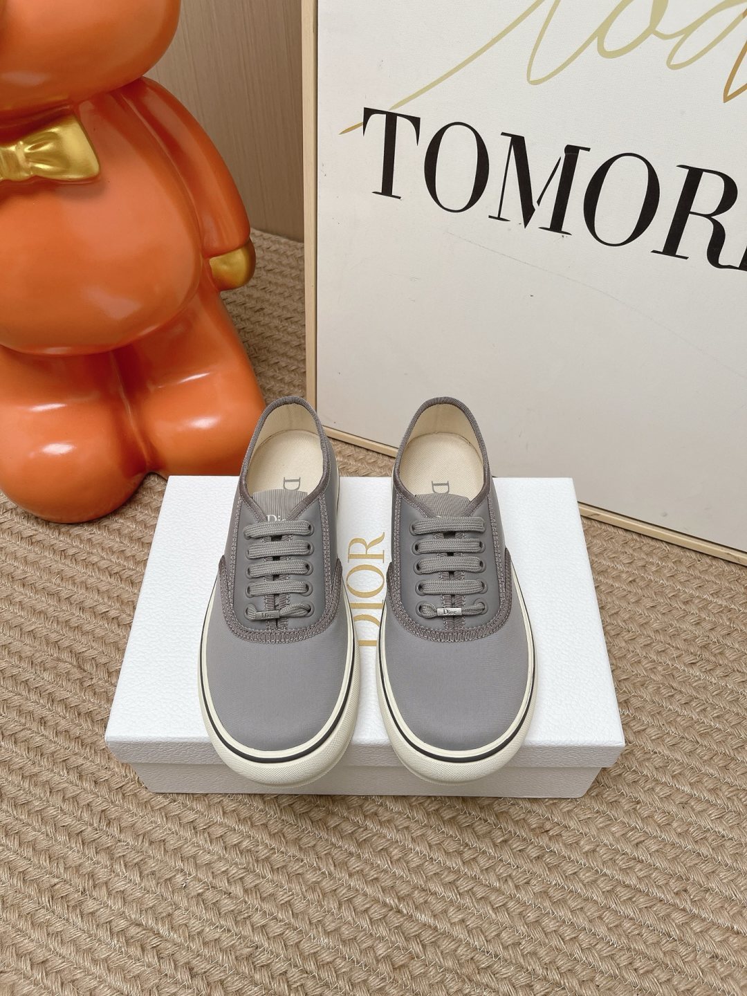 Dior Gradient Oblique Canvas Sneakers