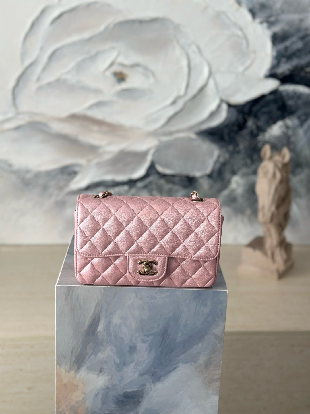 CHANEL Classic Flap Quilted Lambskin Shoulder Bag