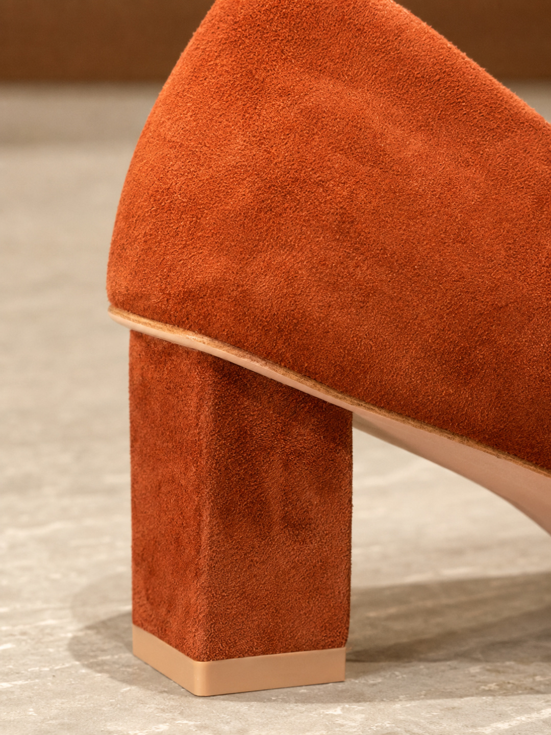 Roger Vivier Belle Vivier Suede Buckle Pumps Brown