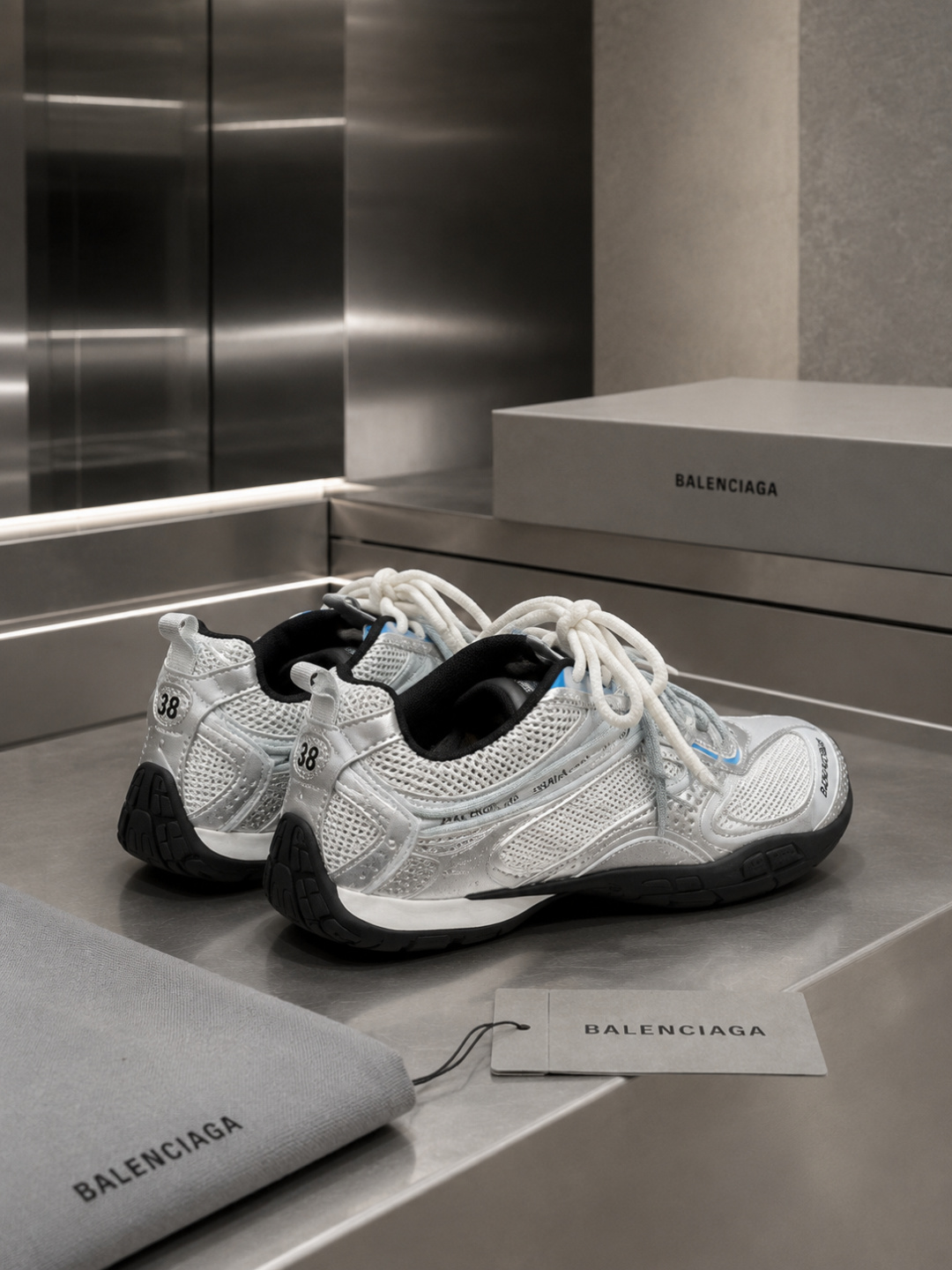 Balenciaga Mesh Outdoor Sneakers