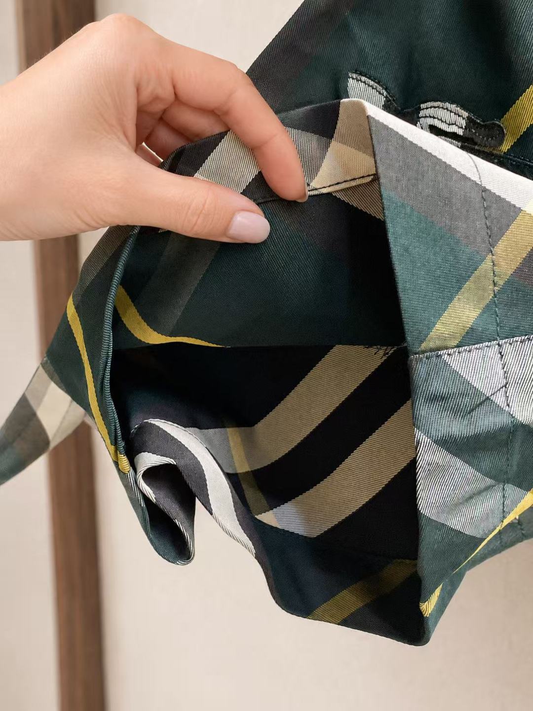 Burberry Check Drawstring Shorts