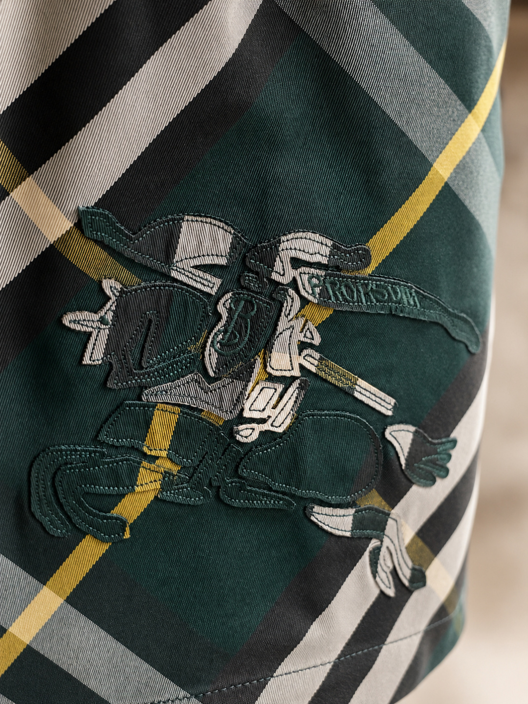 Burberry Check Drawstring Shorts