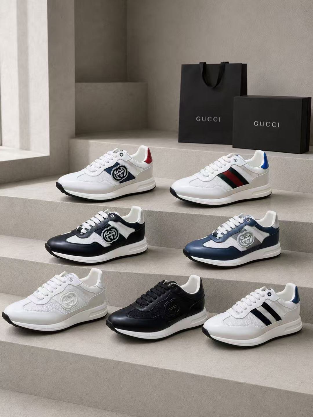 Gucci Interlocking G Retro Sneakers