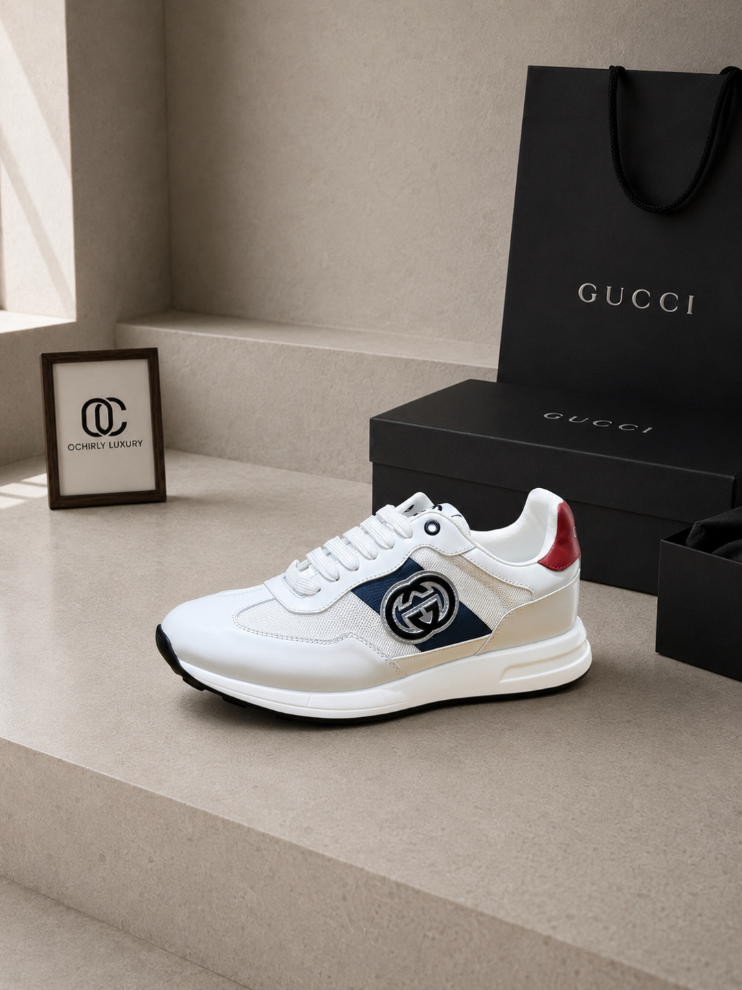 Gucci Interlocking G Retro Sneakers