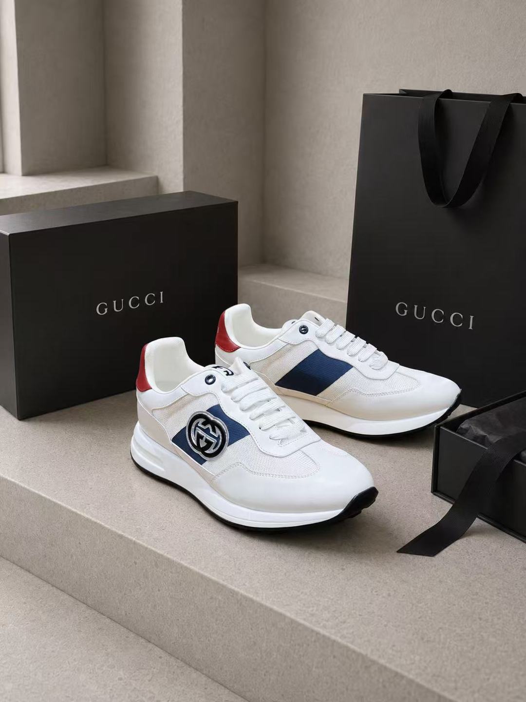 Gucci Interlocking G Retro Sneakers
