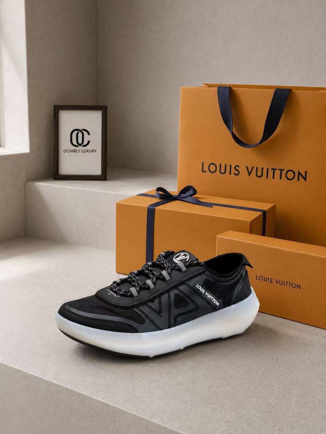 Louis Vuitton Lightweight Mesh Sneakers