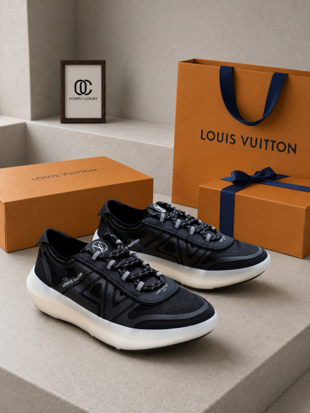 Louis Vuitton Lightweight Mesh Sneakers