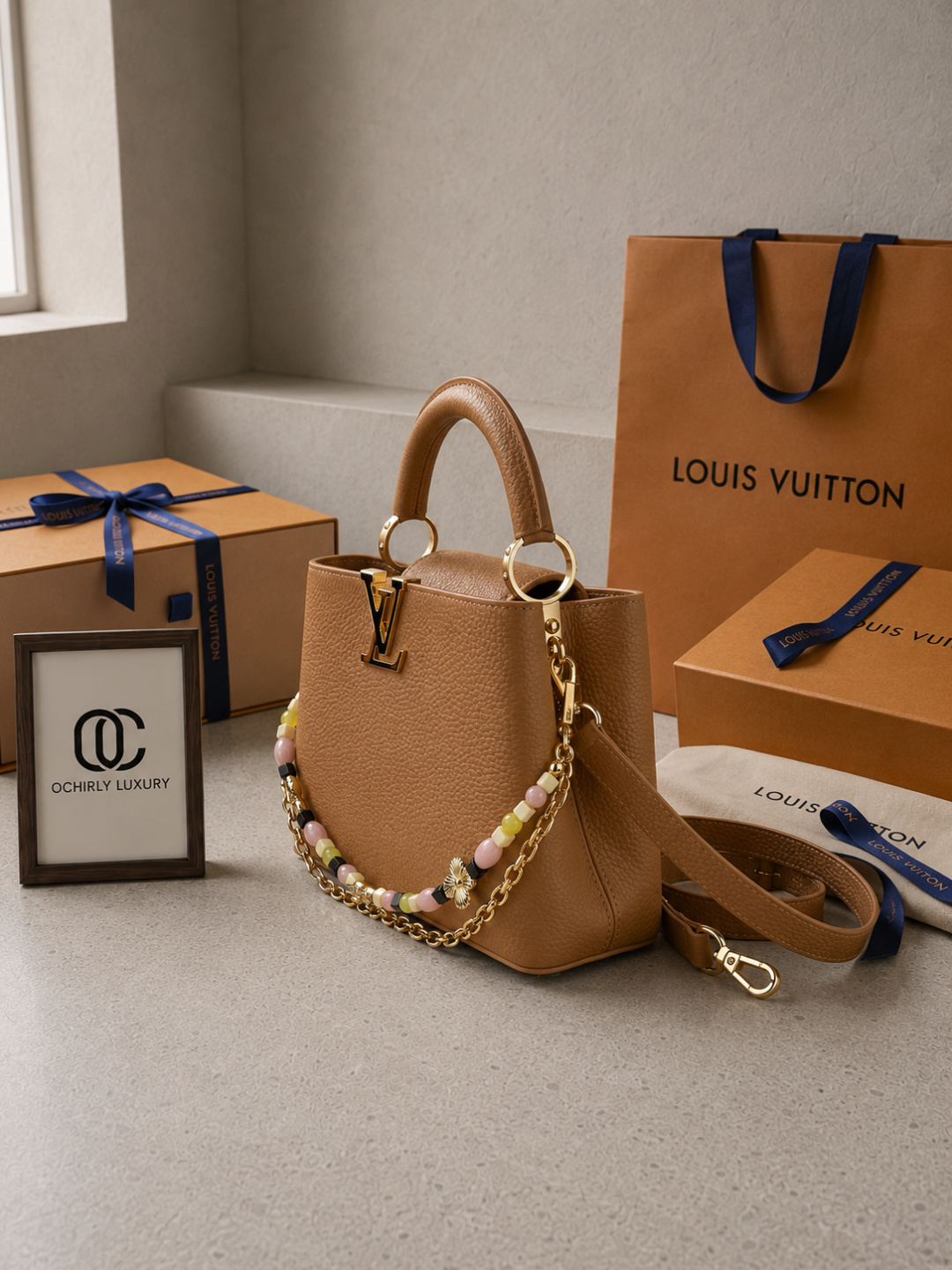 Louis Vuitton Capucines Handbag