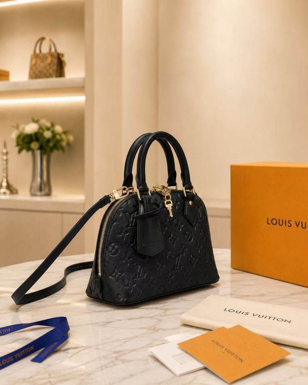 Louis Vuitton Alma BB Handbag