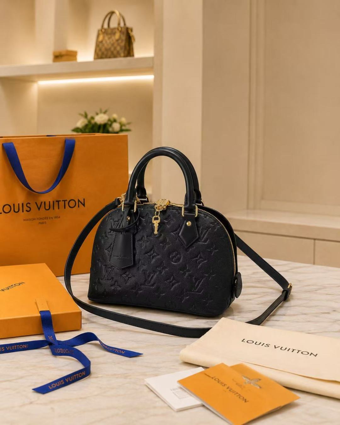 Louis Vuitton Alma BB Handbag