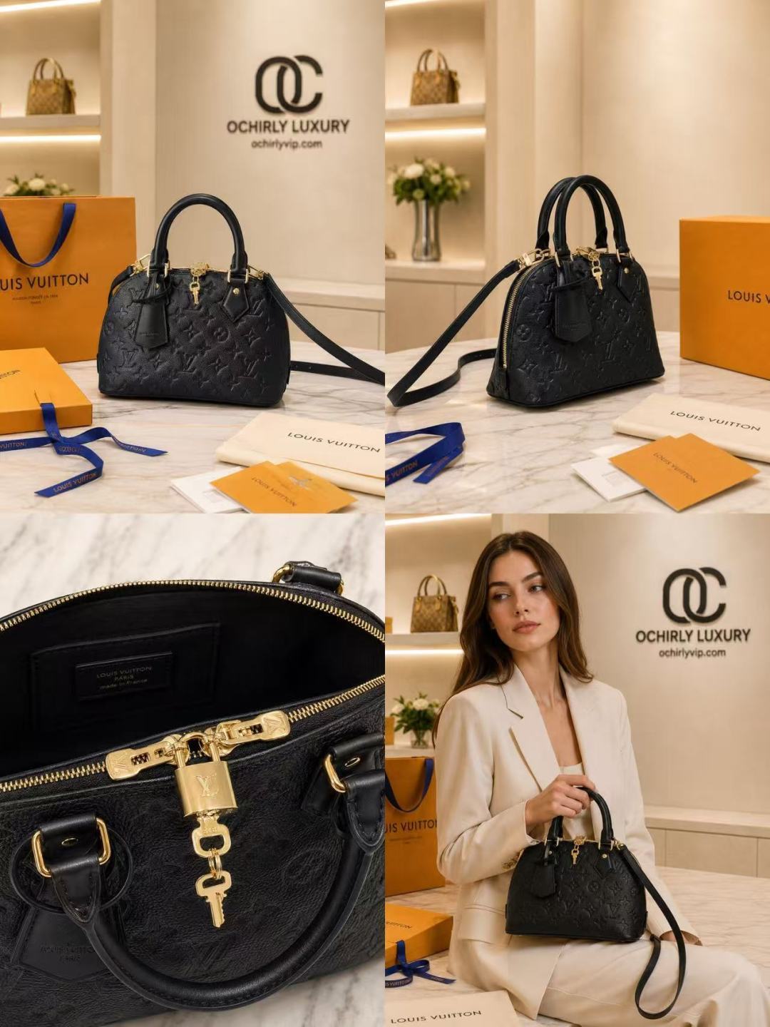 Louis Vuitton Alma BB Handbag