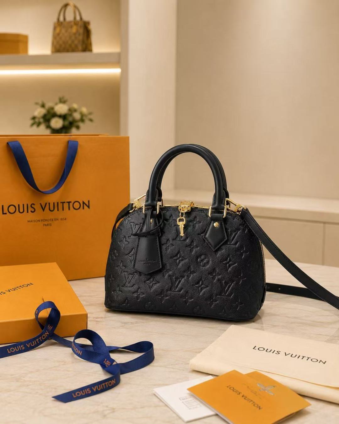 Louis Vuitton Alma BB Handbag