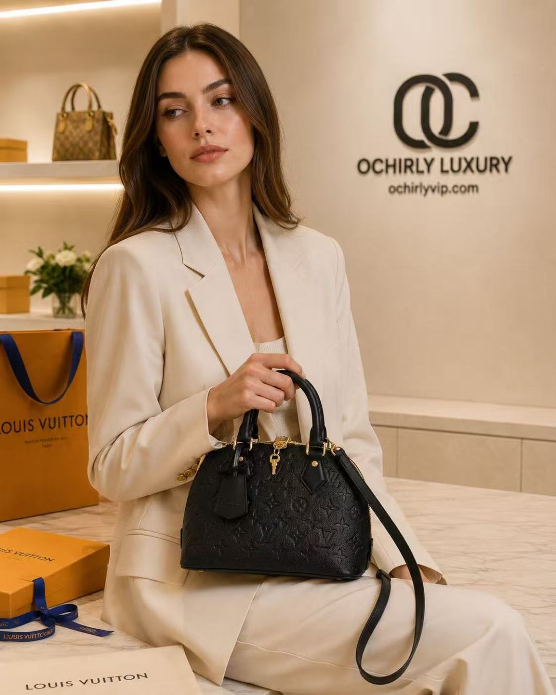 Louis Vuitton Alma BB Handbag