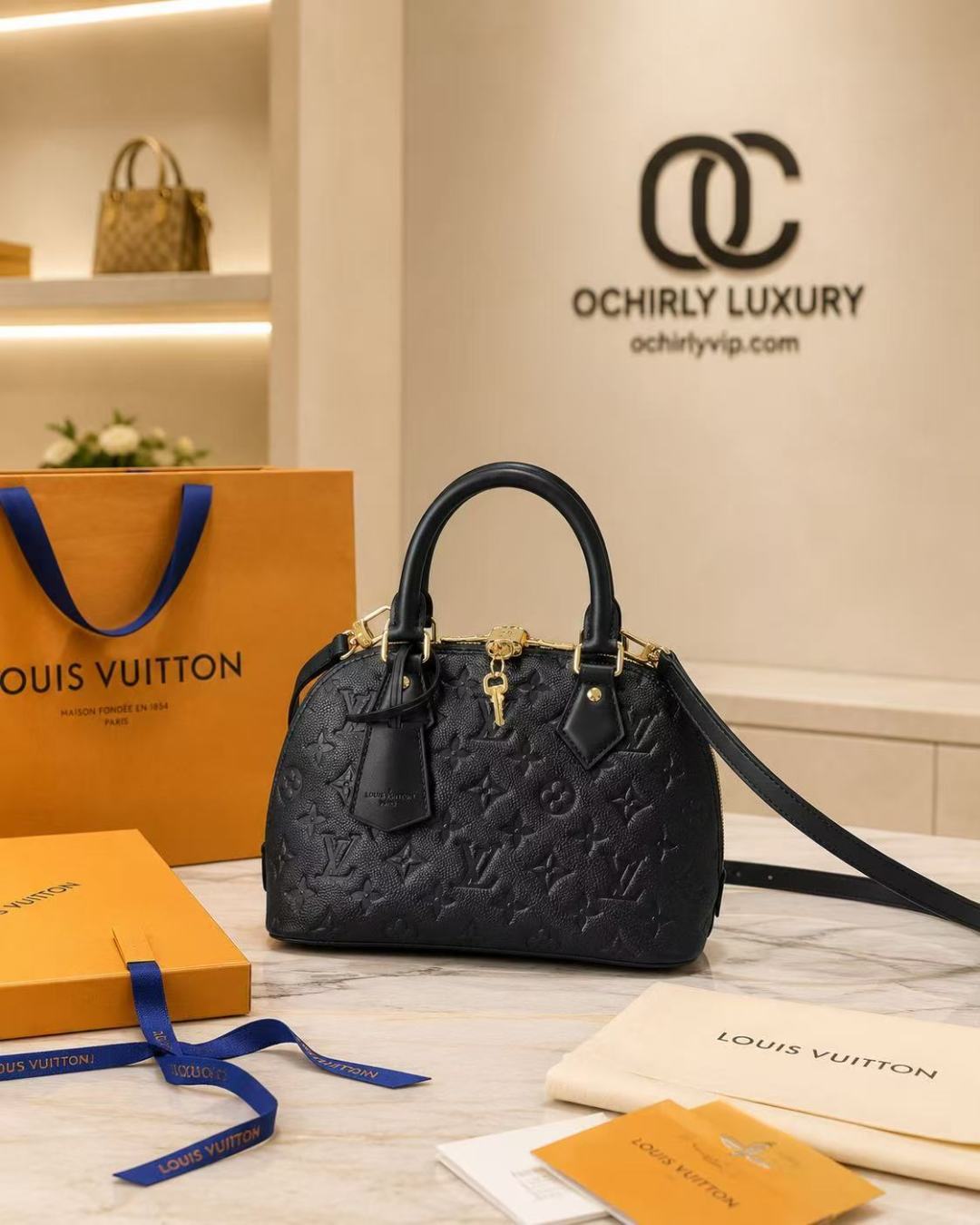 Louis Vuitton Alma BB Handbag