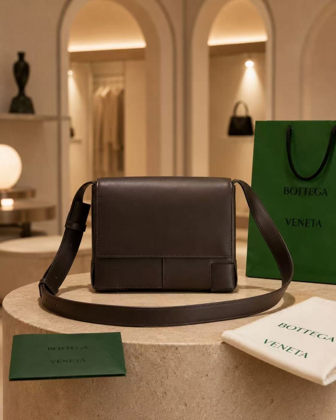 Bottega Veneta Classic Flap Crossbody Bag