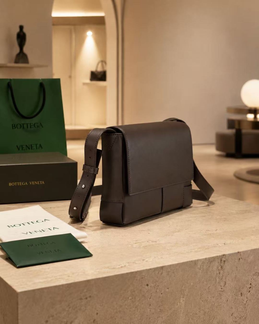 Bottega Veneta Classic Flap Crossbody Bag