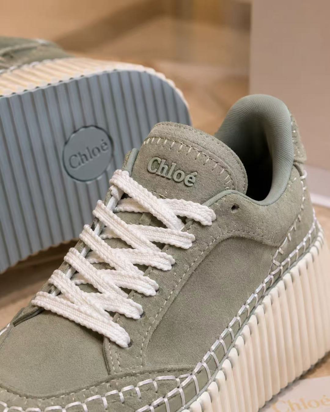 Chloé Nama Platform Sneakers