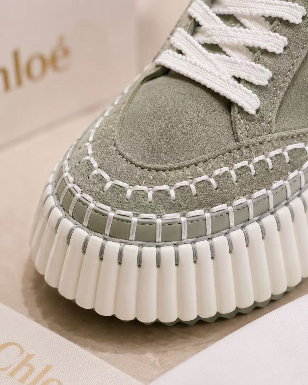 Chloé Nama Platform Sneakers