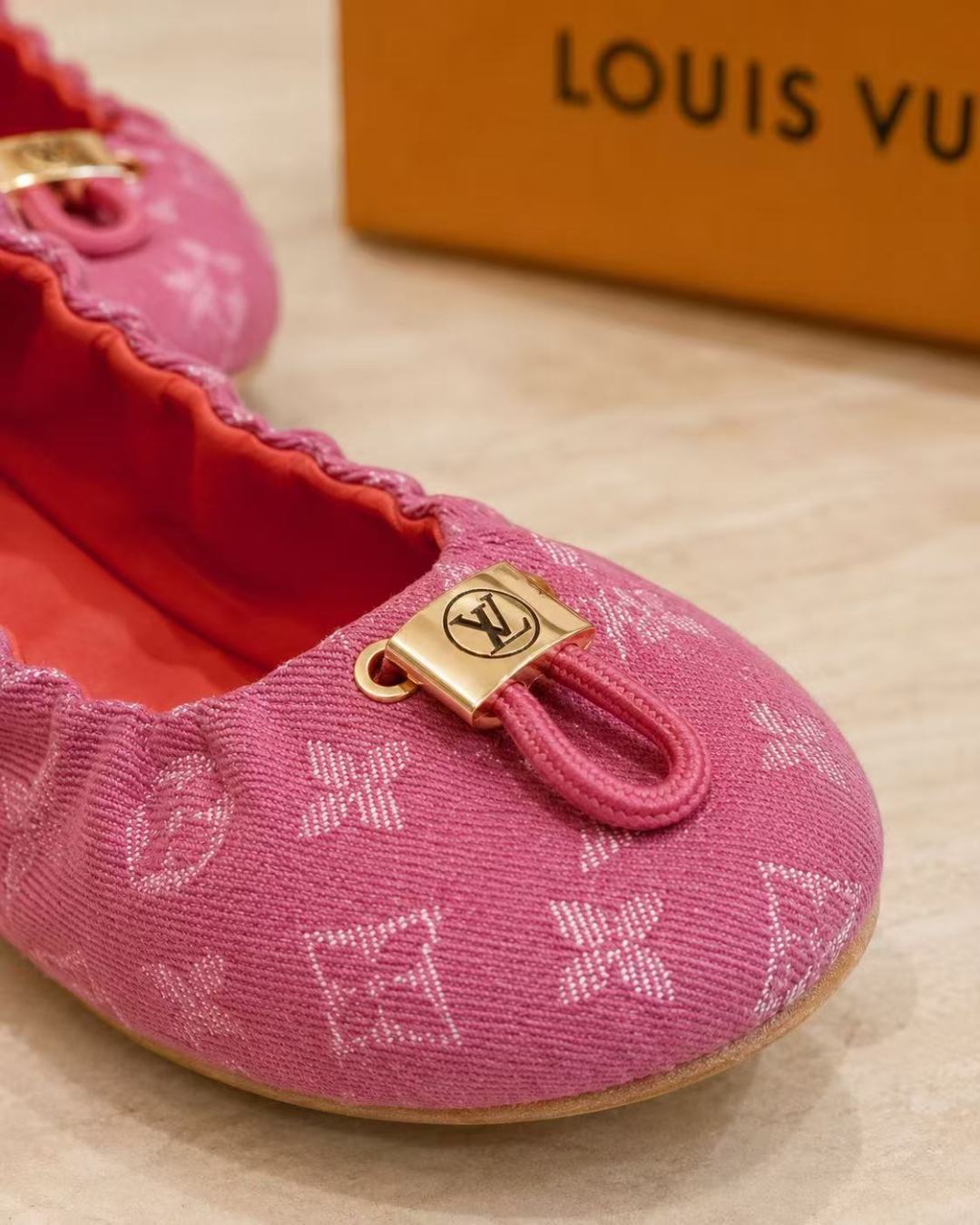 Louis Vuitton Monogram Ballerina Flats