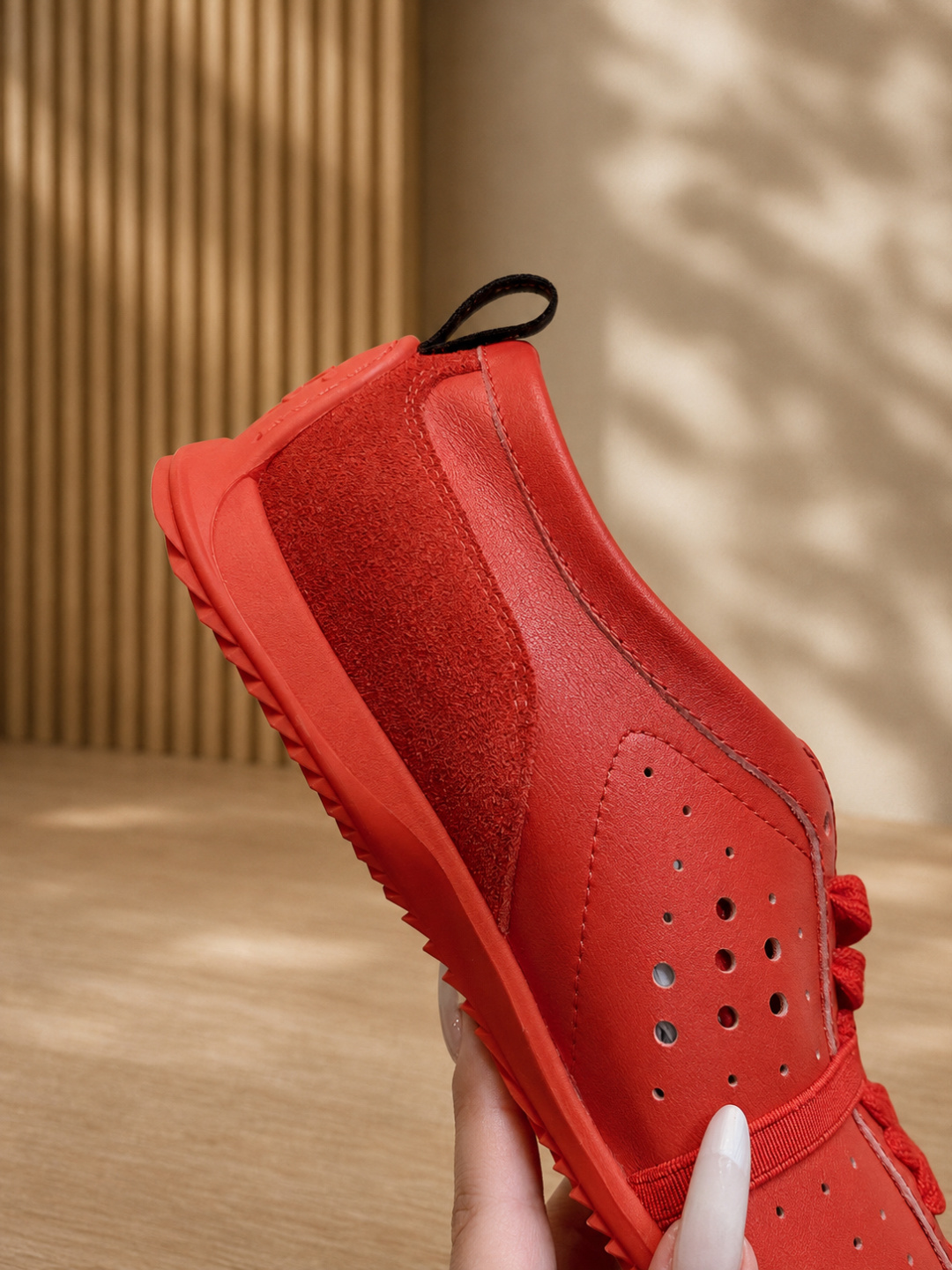 Celine Perforated Leather Retro Sneakers