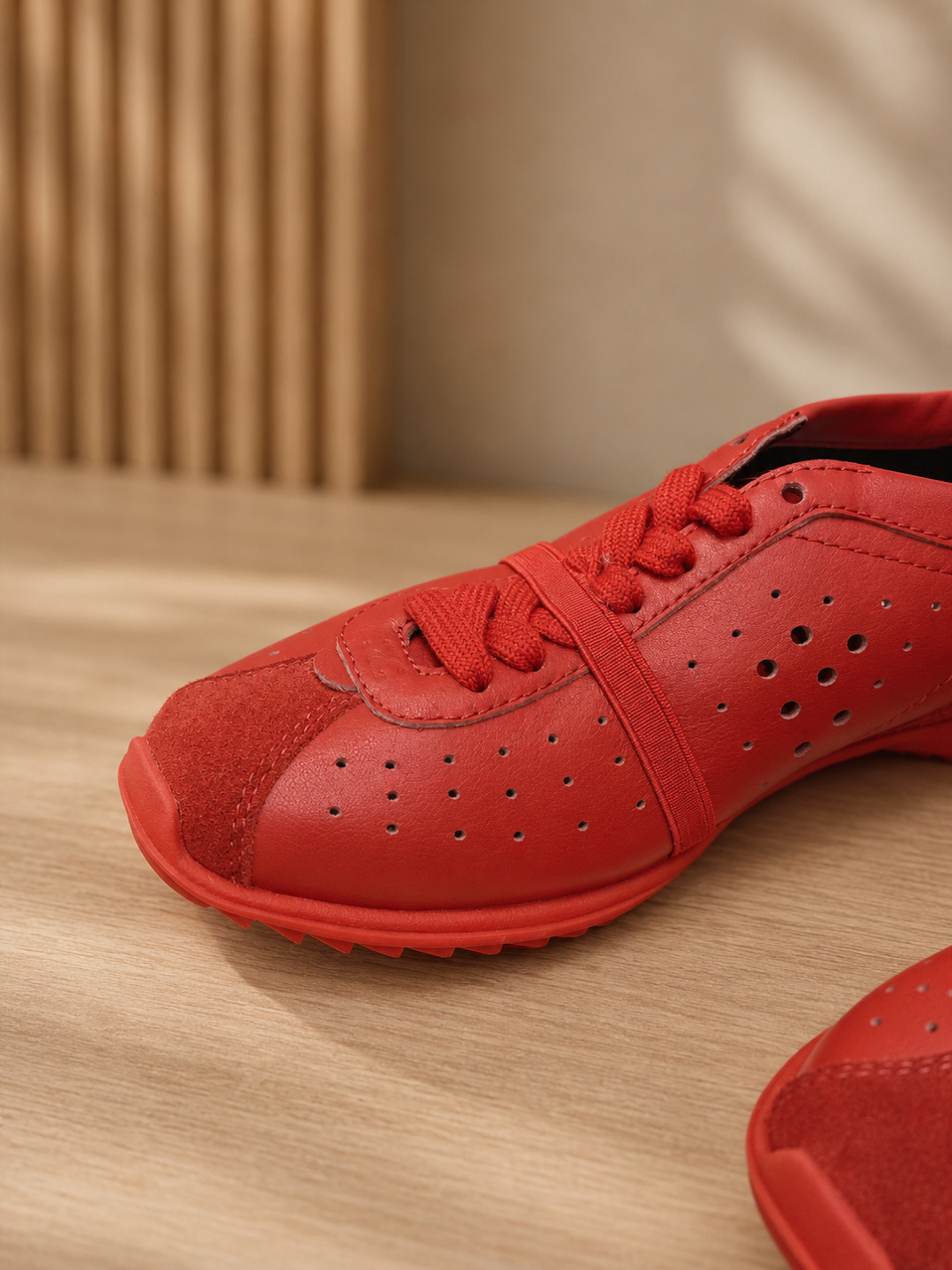 Celine Perforated Leather Retro Sneakers