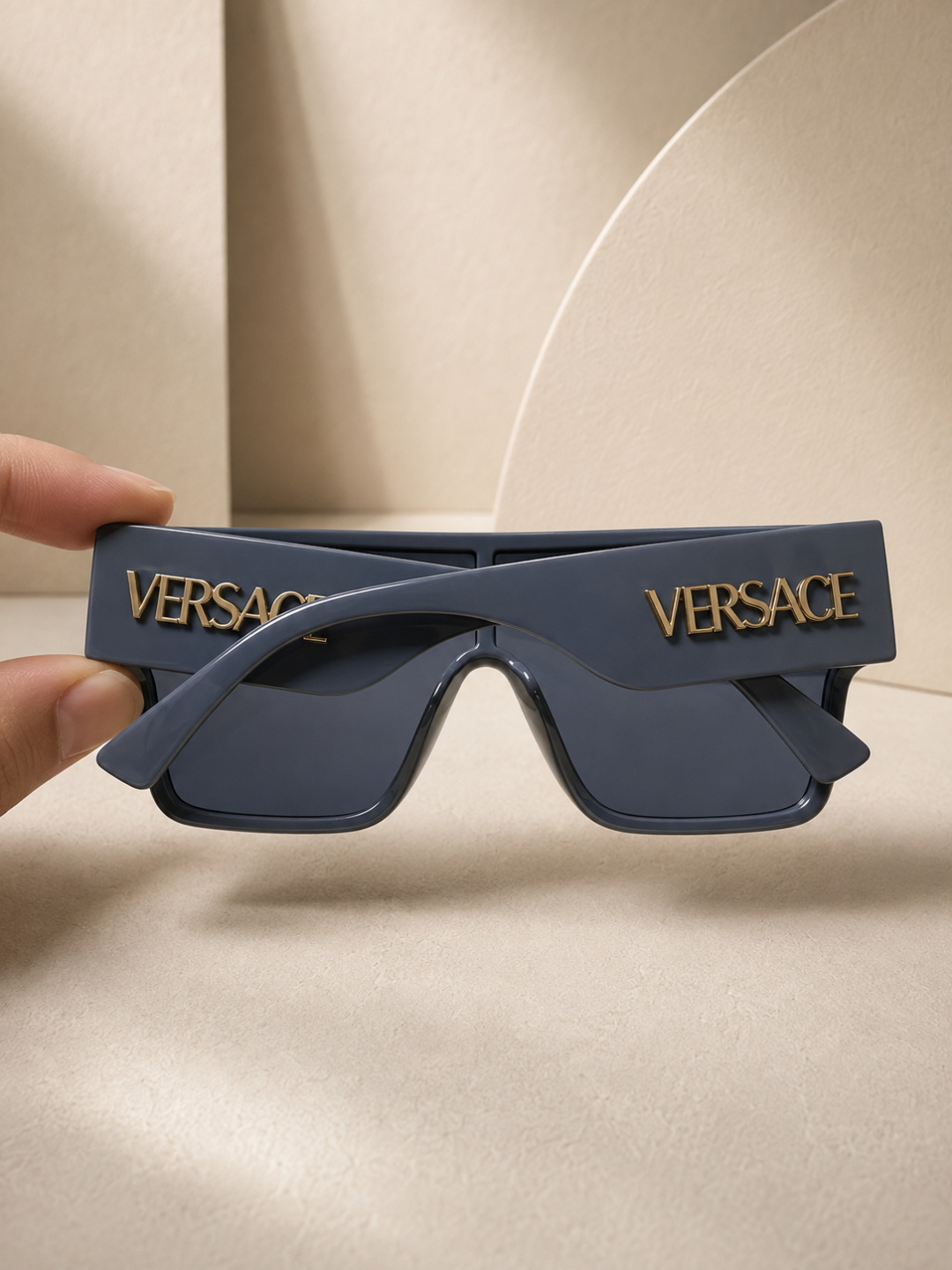 Versace Square Shield Sunglasses