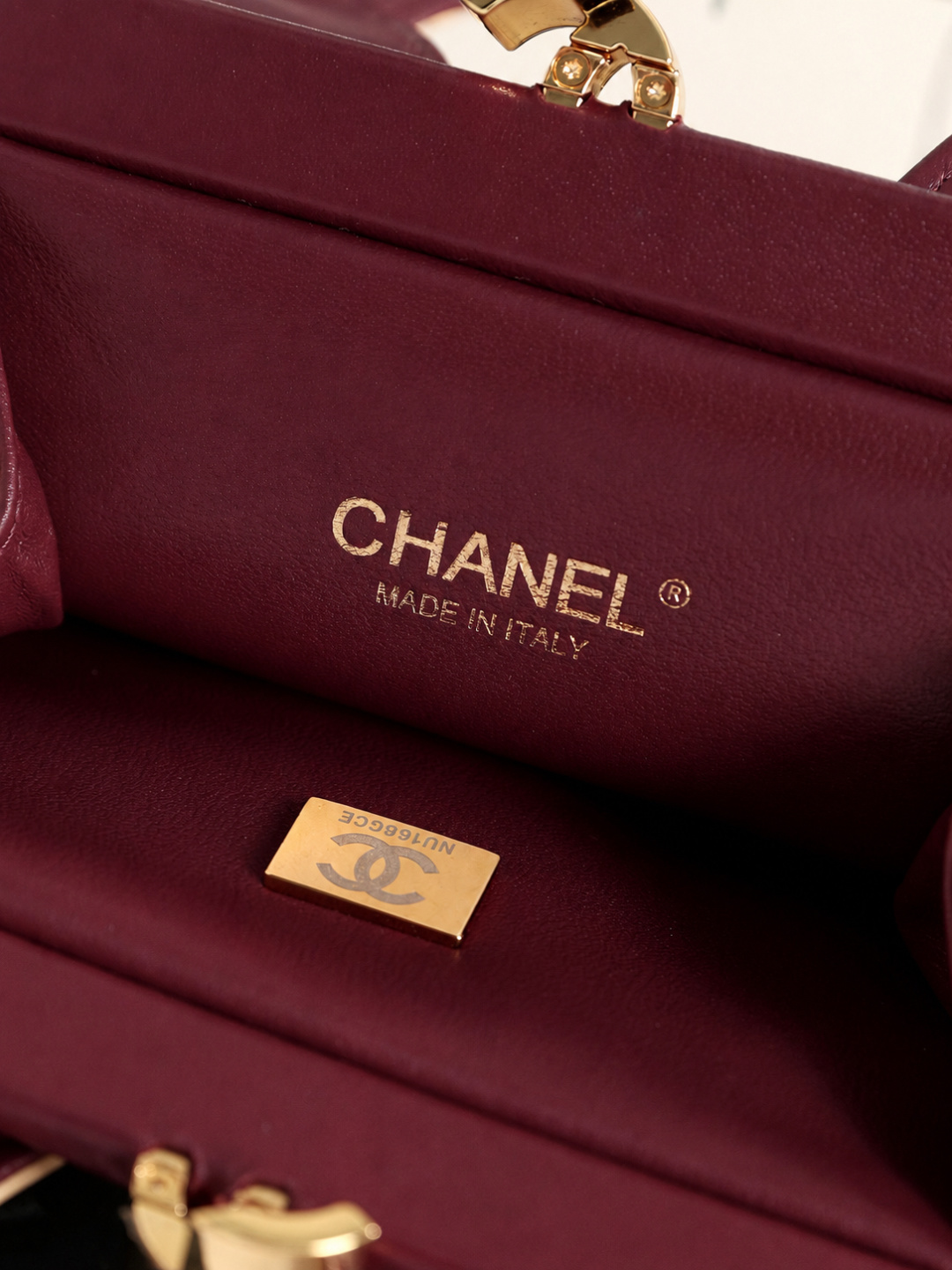Chanel Quilted Leather Hobo Handbag