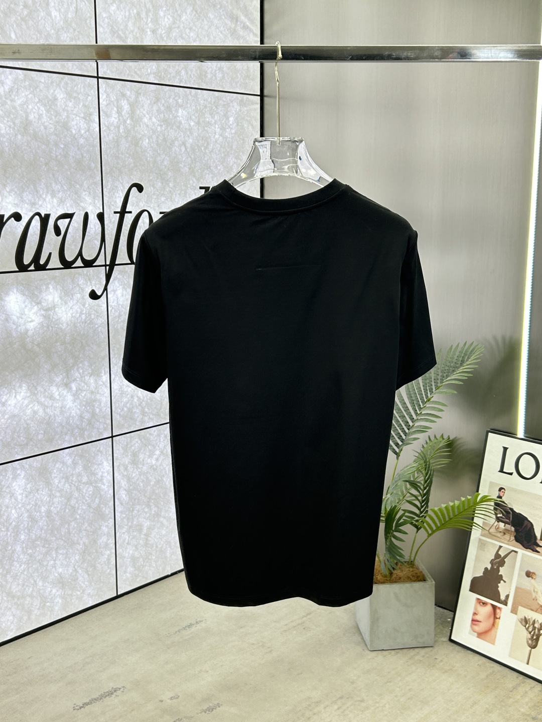 Givenchy Men's Black Cotton T-Shirt with Front Logo Print - Casual Style 3 cmp i1742276463675 8071 0 1
