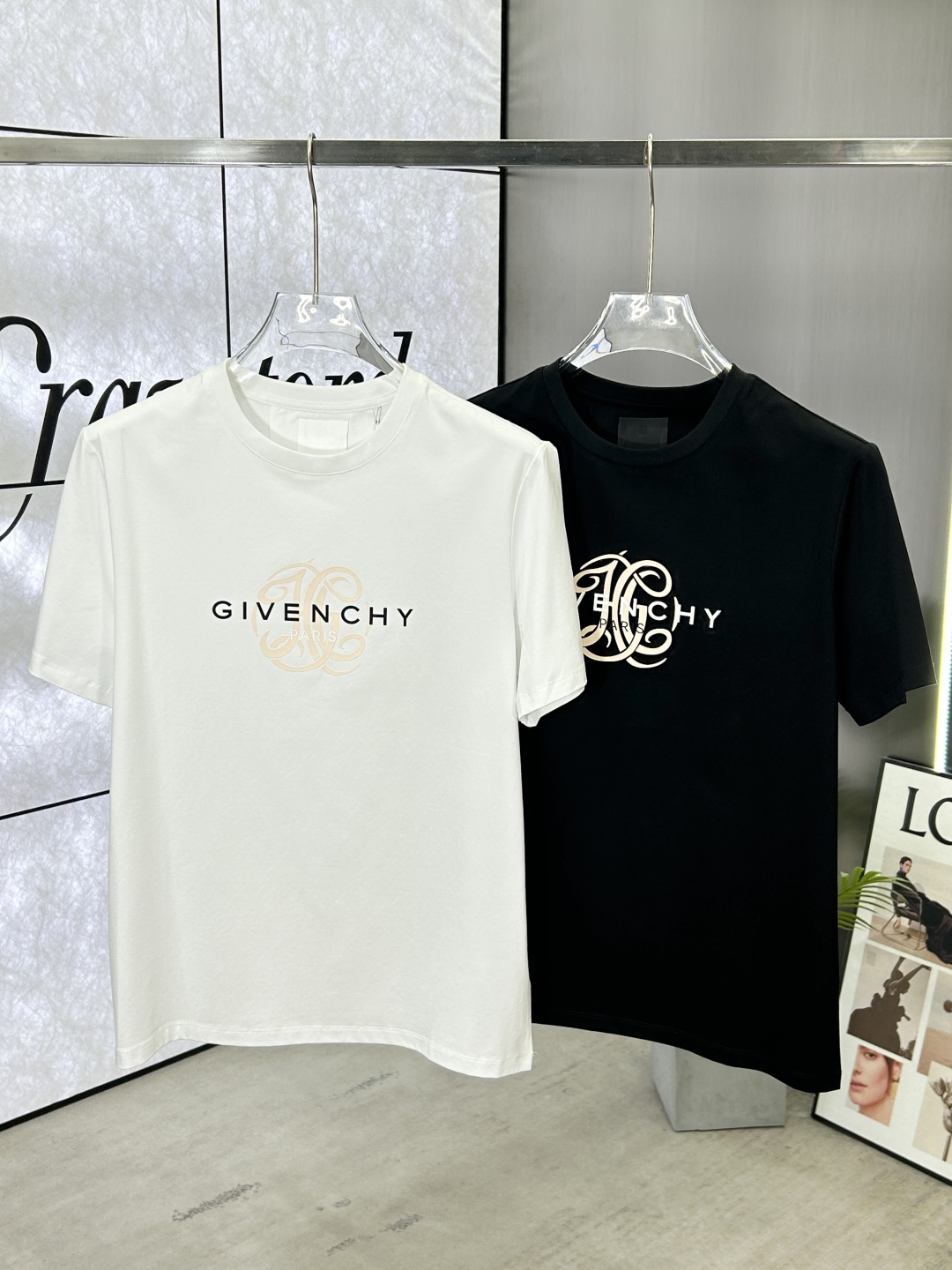 Givenchy Men's White Cotton T-Shirt with Embossed Logo - Short Sleeve 10 cmp i1742412446502 5108 0 8