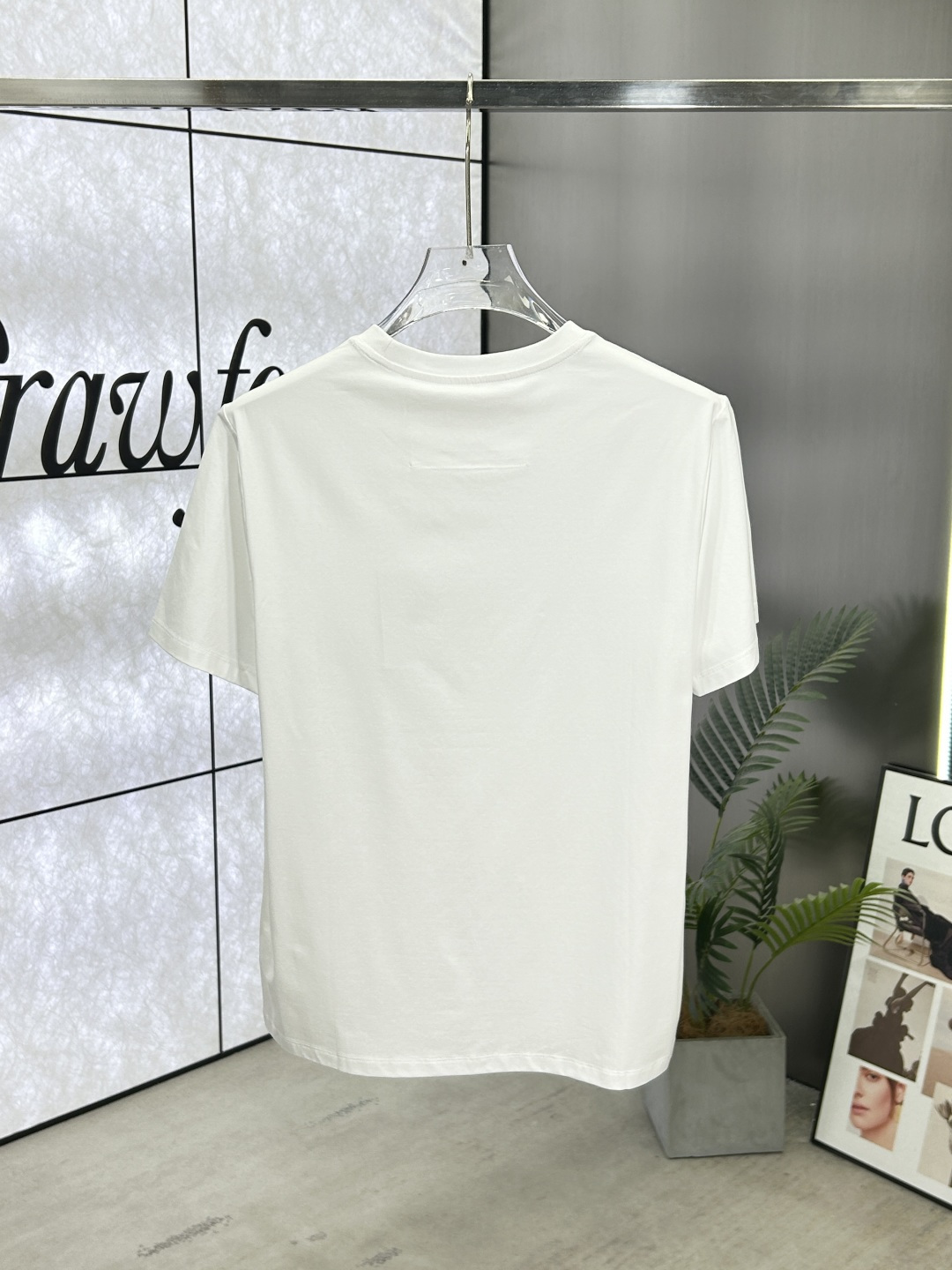 Givenchy Men's White Cotton T-Shirt with Embossed Logo - Short Sleeve 3 cmp i1742412446503 9513 0 1