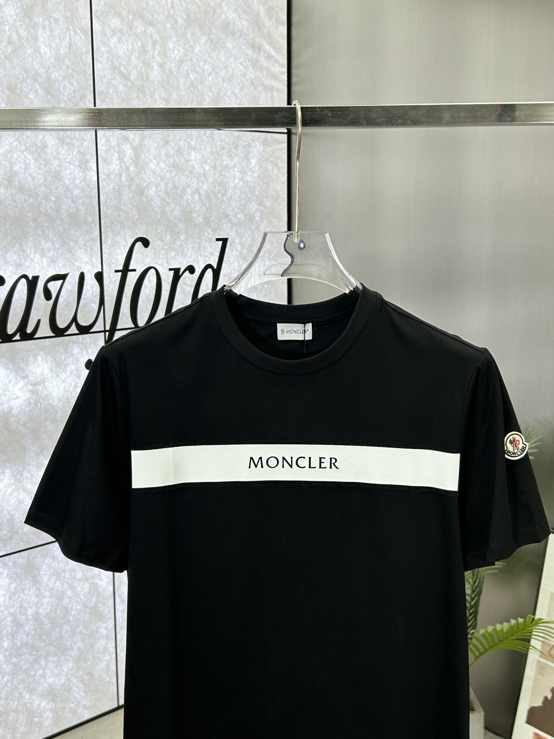 Moncler Men's Logo Print Crew Neck Short Sleeve T-Shirt - Casual Wear 3 cmp i1742496658956 6717 0 2