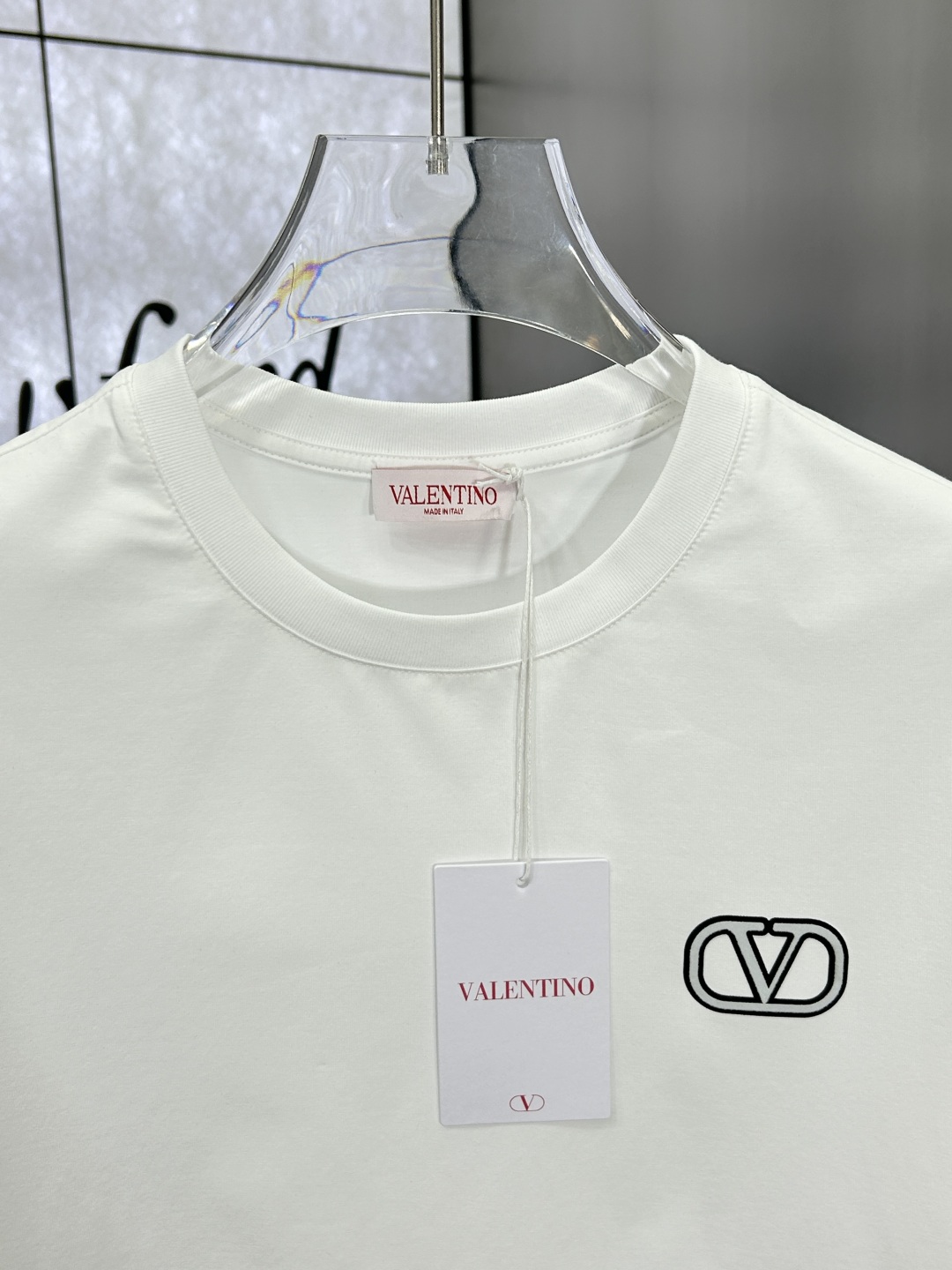 Valentino VLTN Logo T-Shirt - Short Sleeve Crew Neck Tee 6 cmp i1742928613682 7307 0 5