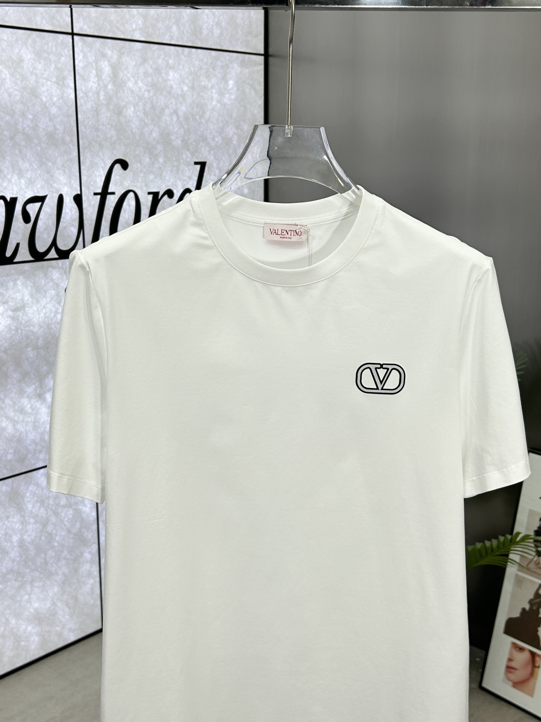 Valentino VLTN Logo T-Shirt - Short Sleeve Crew Neck Tee 3 cmp i1742928613683 3445 0 2