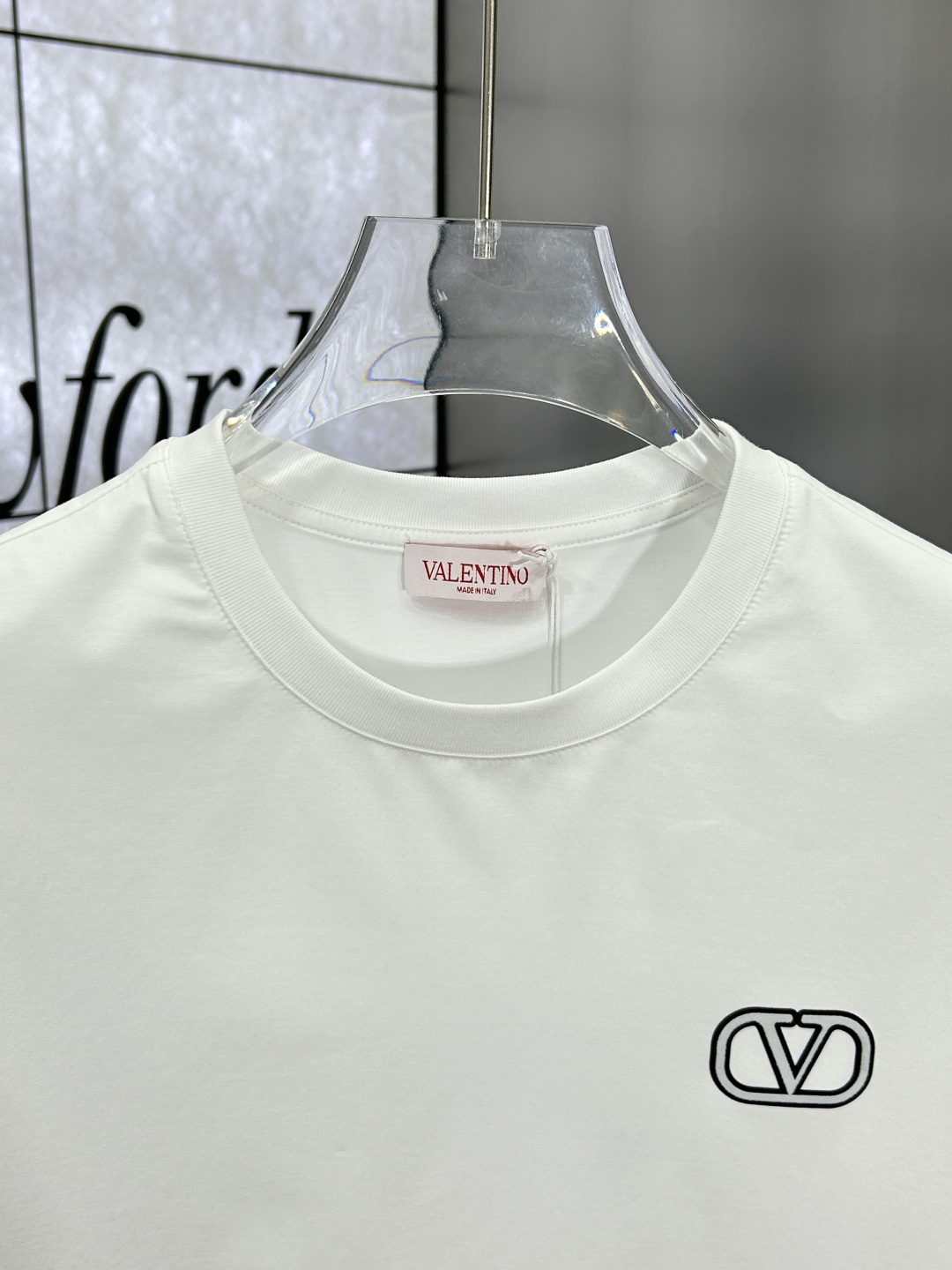 Valentino VLTN Logo T-Shirt - Short Sleeve Crew Neck Tee 5 cmp i1742928614499 7730 0 4