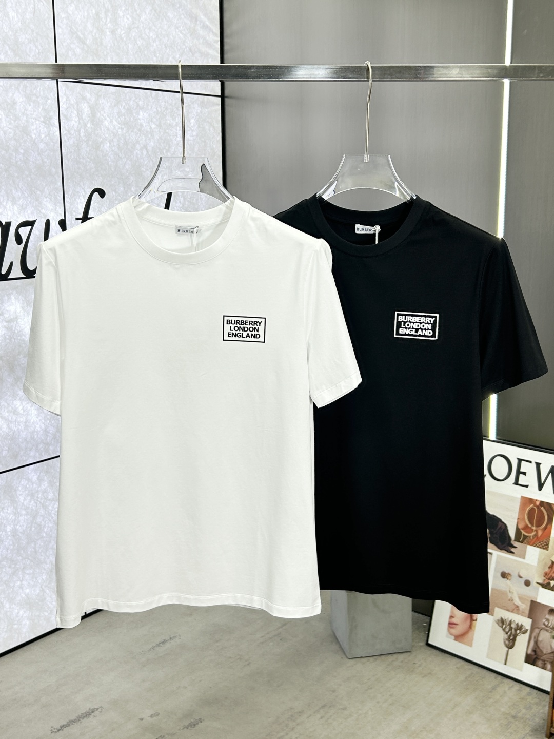 Burberry London England Print Crew Neck T-Shirt - Premium Cotton Tee 10 cmp i1743196671371 4562 0 8