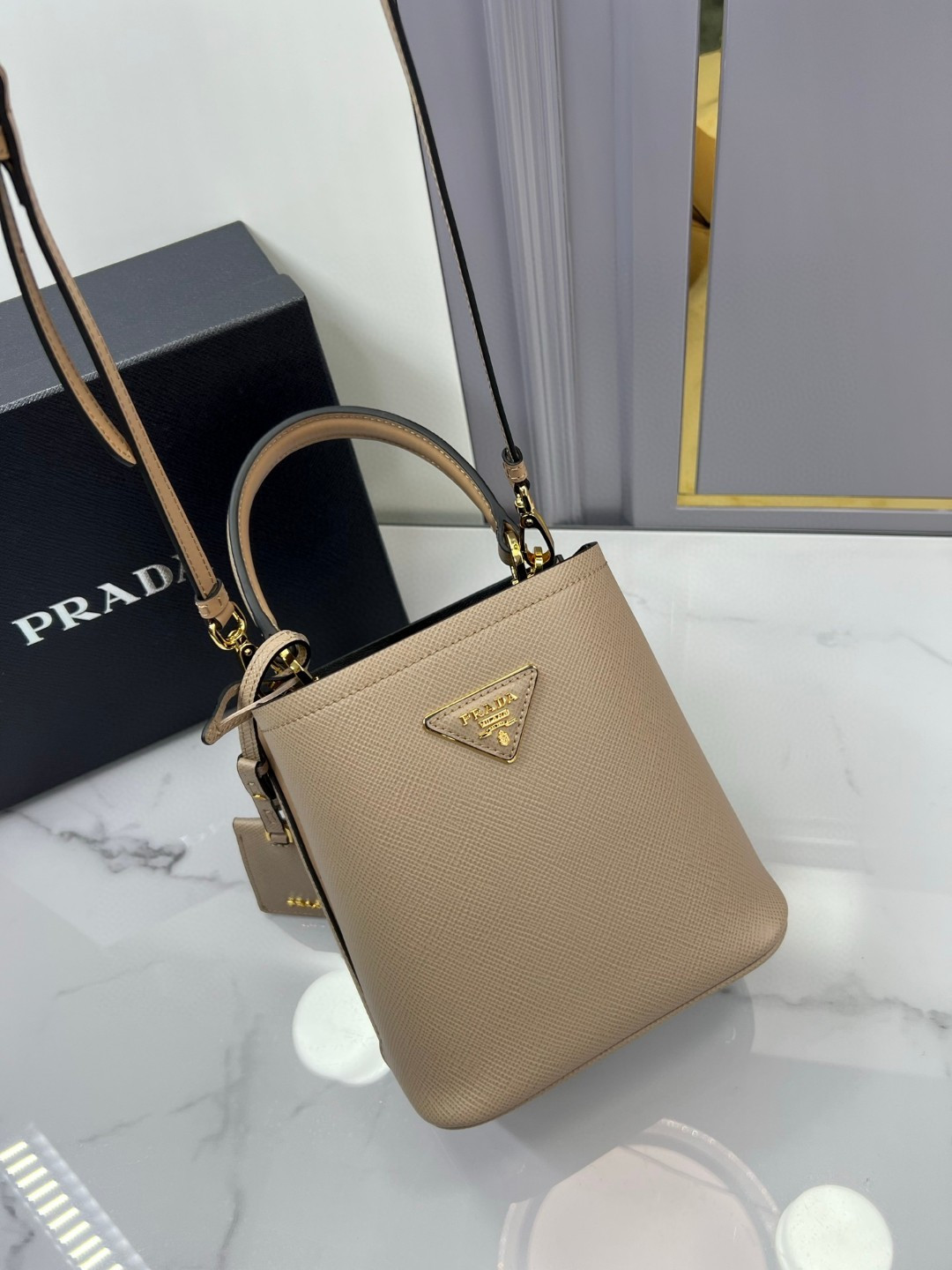 Prada Bucket bucket bag (small size) 1BA217