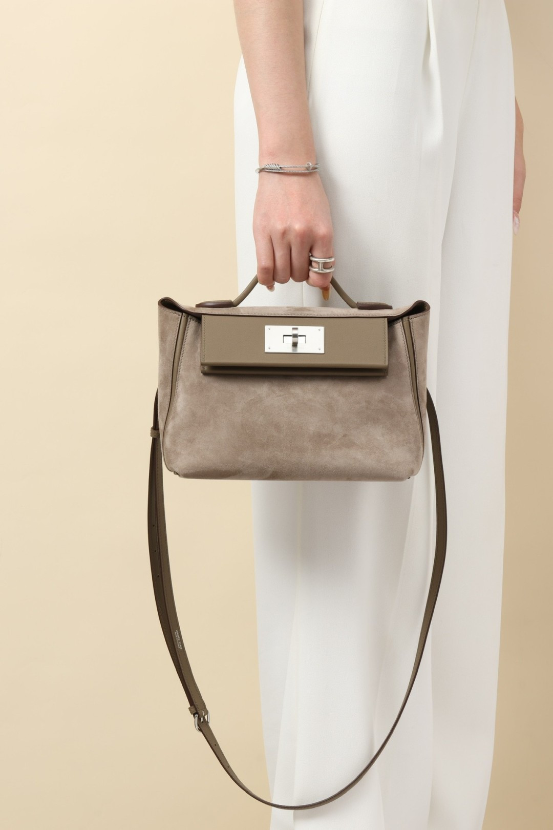 Hermès 2424 hermes Hermes CK18 elephant gray