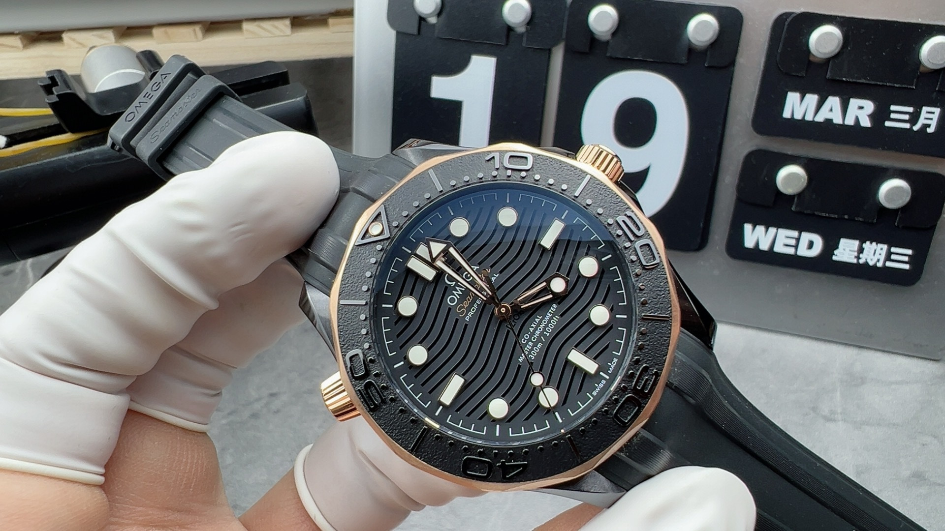 NO:158090,VS Black Samurai,19860909VS海马间玫黑武士,,Watch