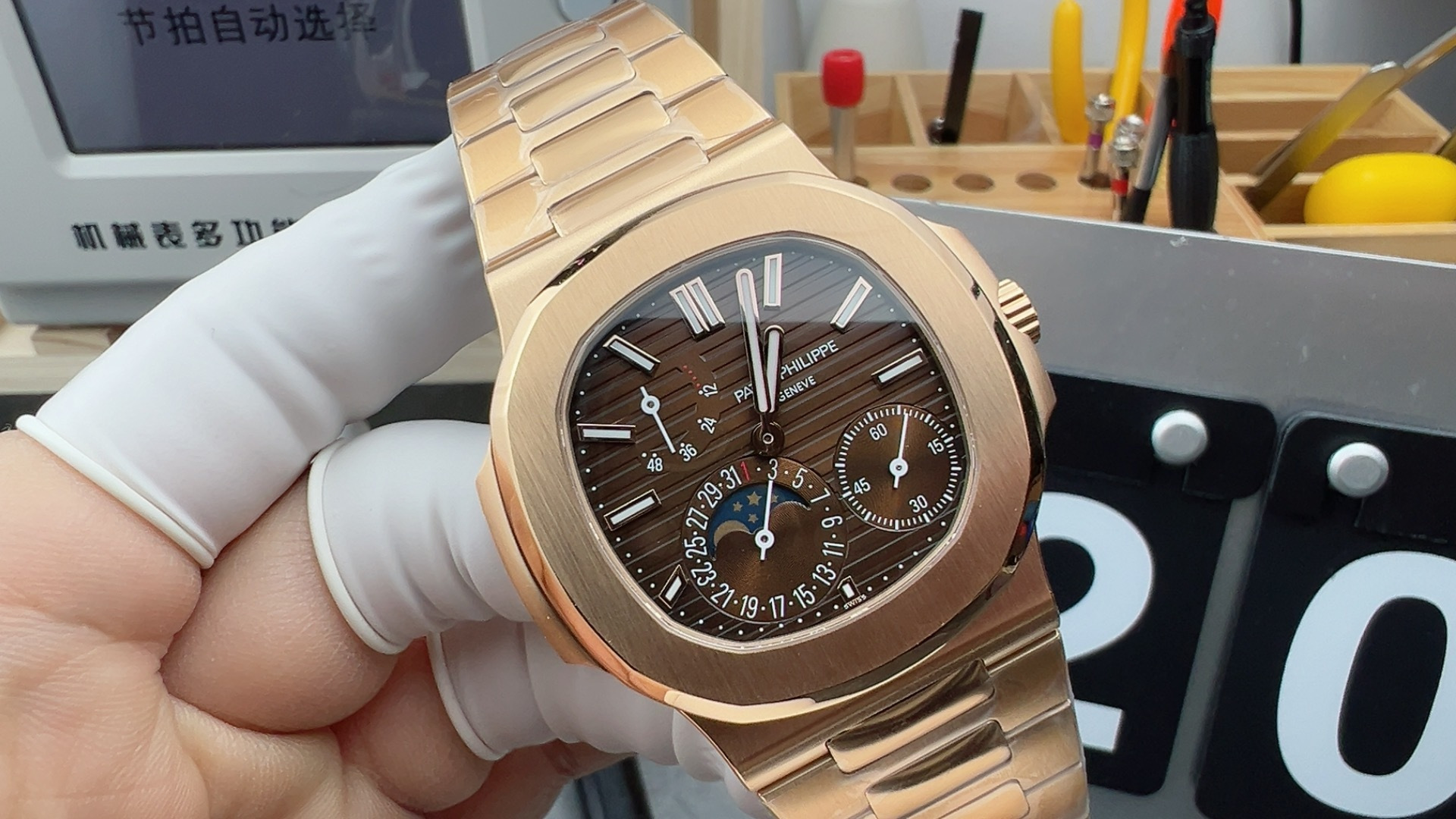 NO:158099,f rose gold 5712 lettering version,19860909f玫瑰金5712刻字版,,Watch