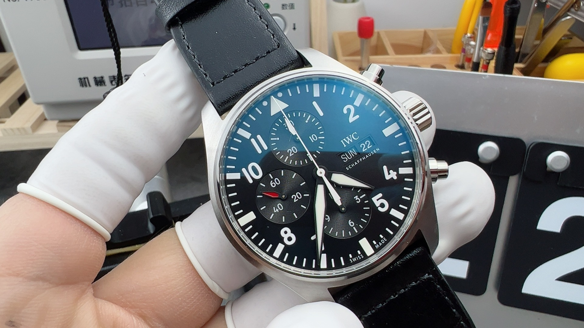 NO:158112,ZF black face flying plan,19860909ZF黑面飞计,,Watch