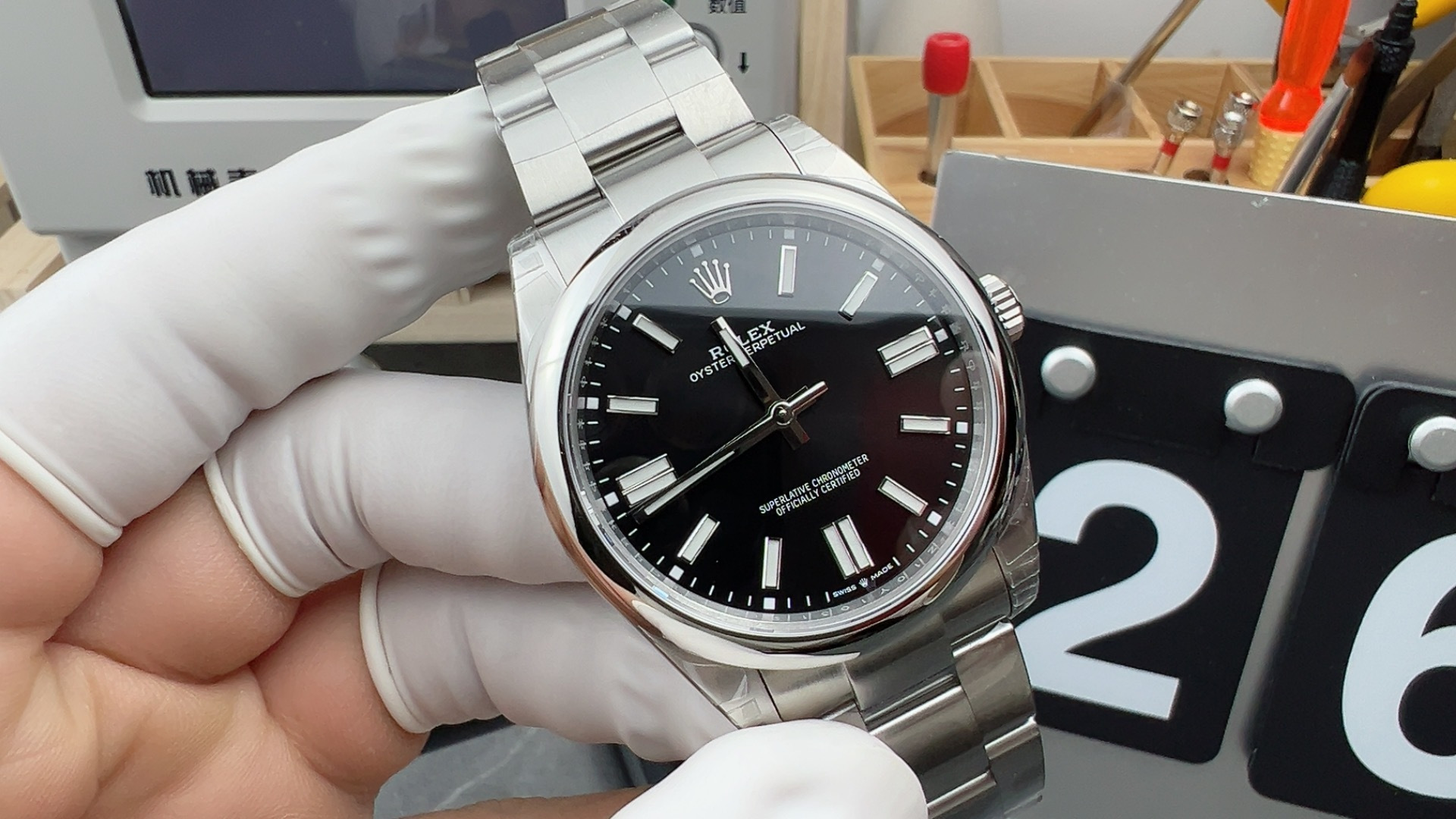 NO:158142,VS40mm black constant motion,19860909VS40mm黑恒动,,Watch