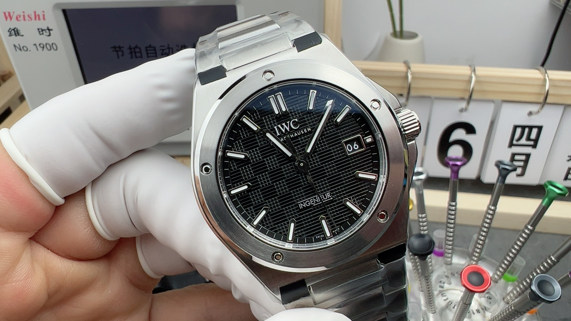 NO:158474,V7 black face engineer,19860909V7黑面工程师,,Watch