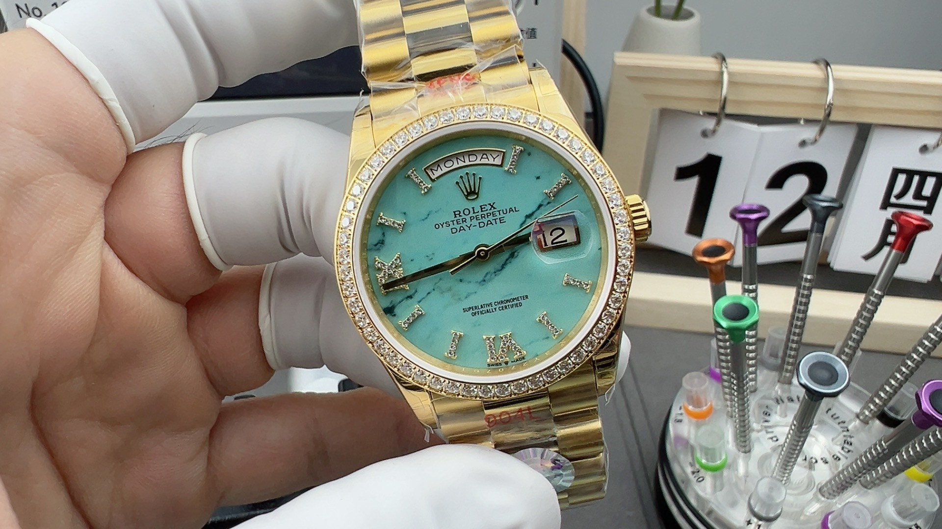 NO:158573,TWS crack disk double calendar log,19860909TWS裂痕盘双历日志,,Watch