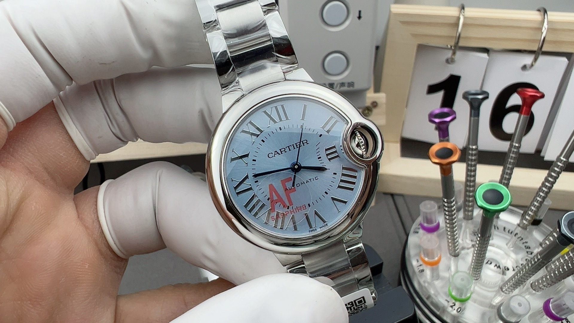 NO:158597,AF33mm ice blue balloon,19860909AF33mm冰蓝气球,,Watch