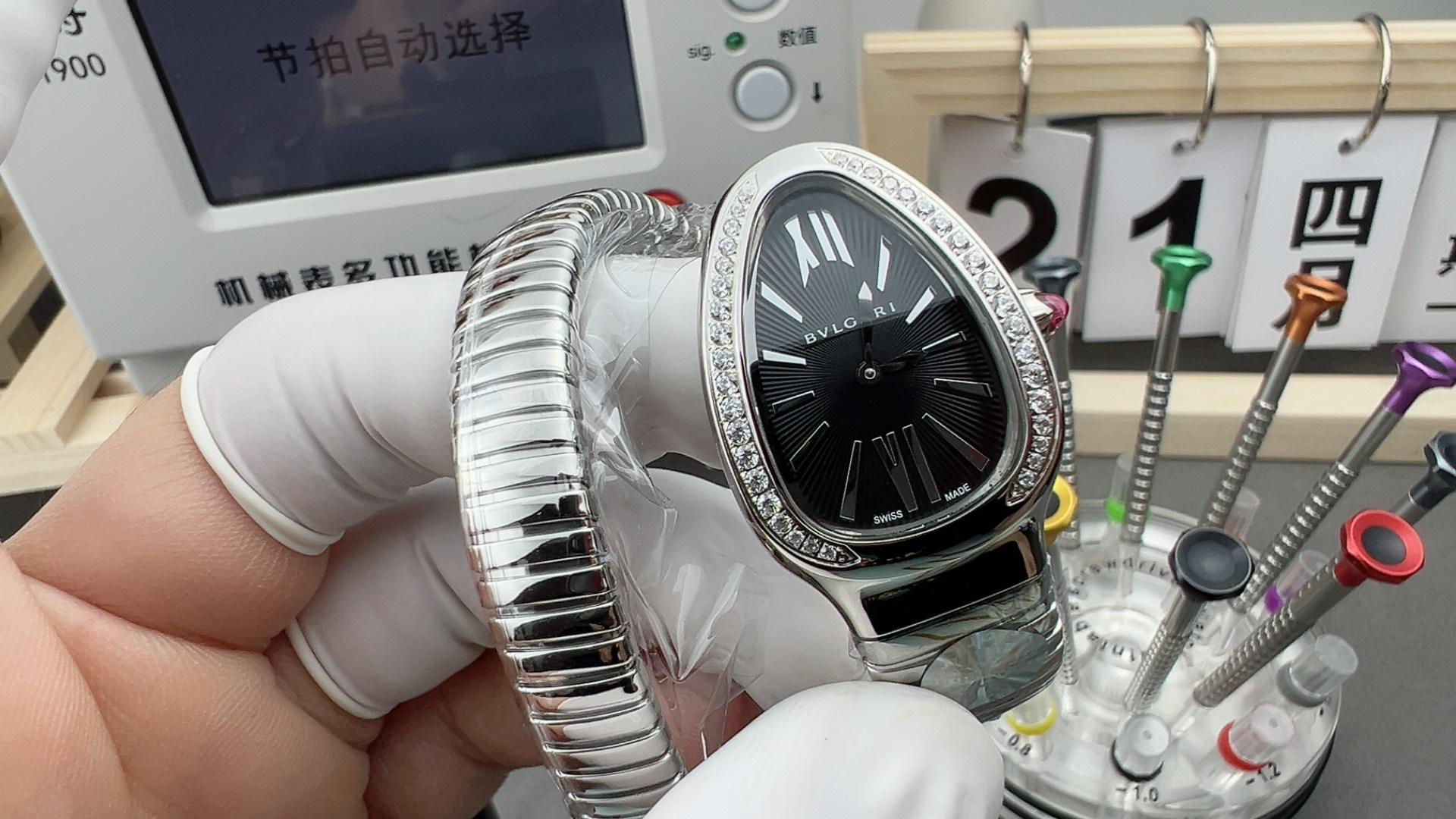 NO:158623,BV black snake, bottega veneta19860909BV黑蛇,,bottega veneta,Watch