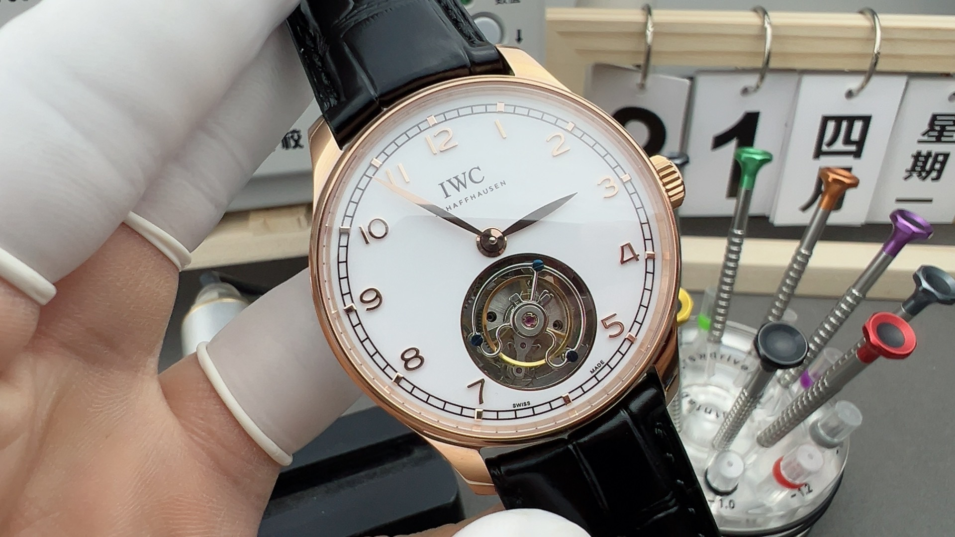 NO:158624,Portuguese tourbillon,19860909葡萄牙陀飞轮,,Watch